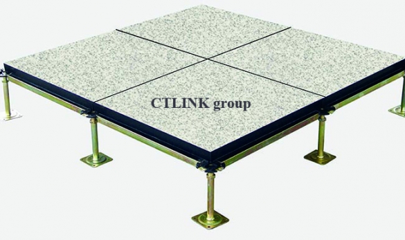 Conductive PVC/ VInyl woodcore raised floor